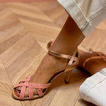 Aurelia | Sandale metalice cu barete